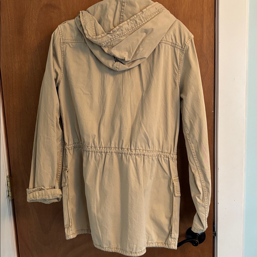 NWT Aritzia Talula Trooper Hooded Utility Jacket sz M medium - Picture 6 of 7